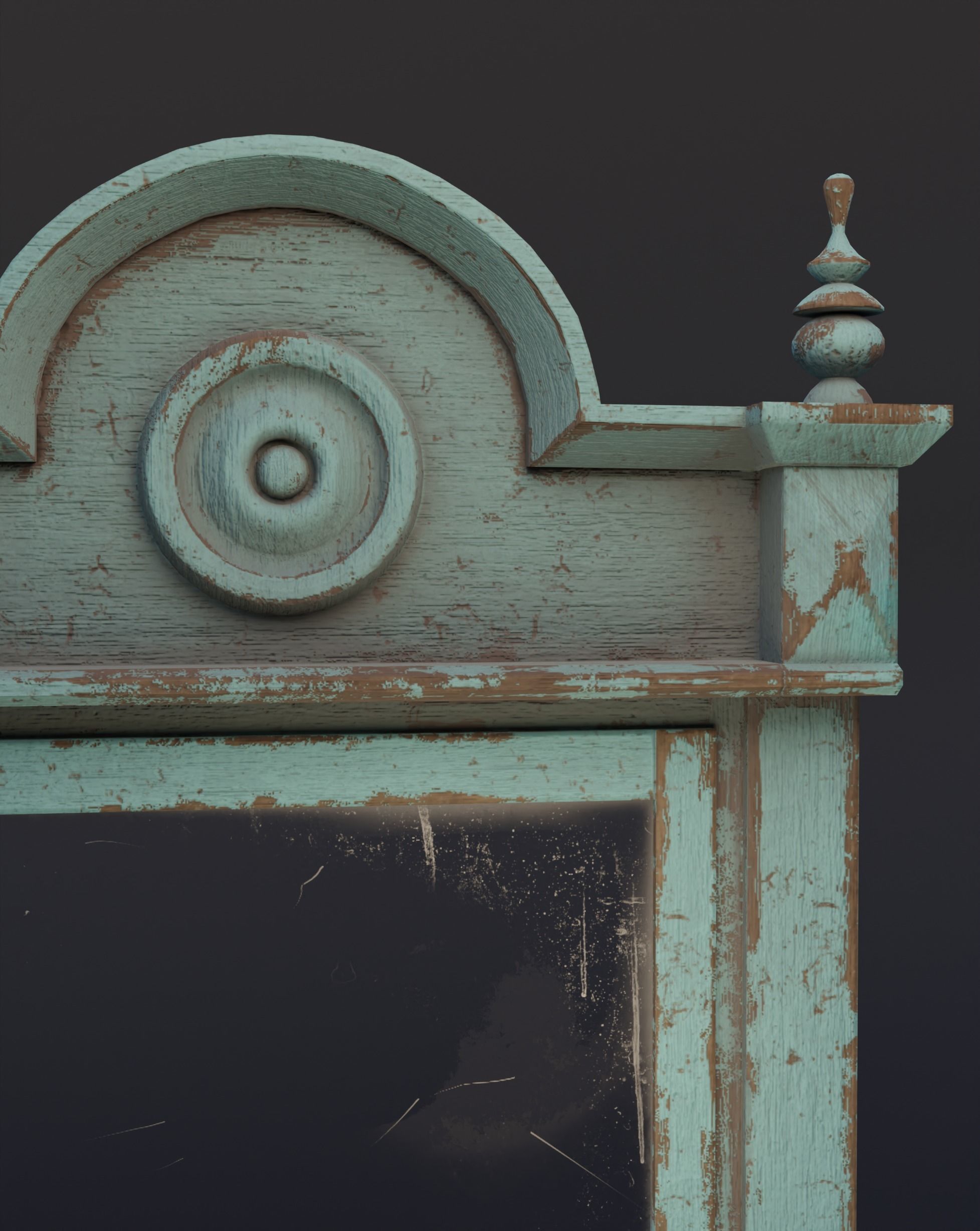 20 old windows pack Low-poly 3D model_29