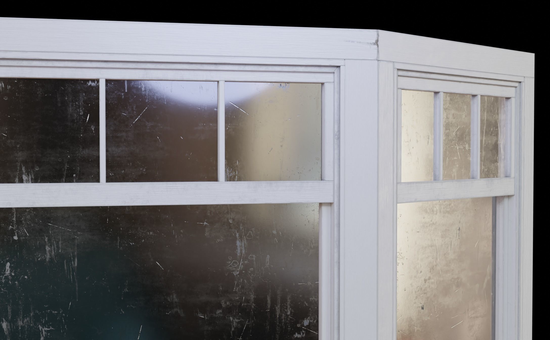 20 old windows pack Low-poly 3D model_40