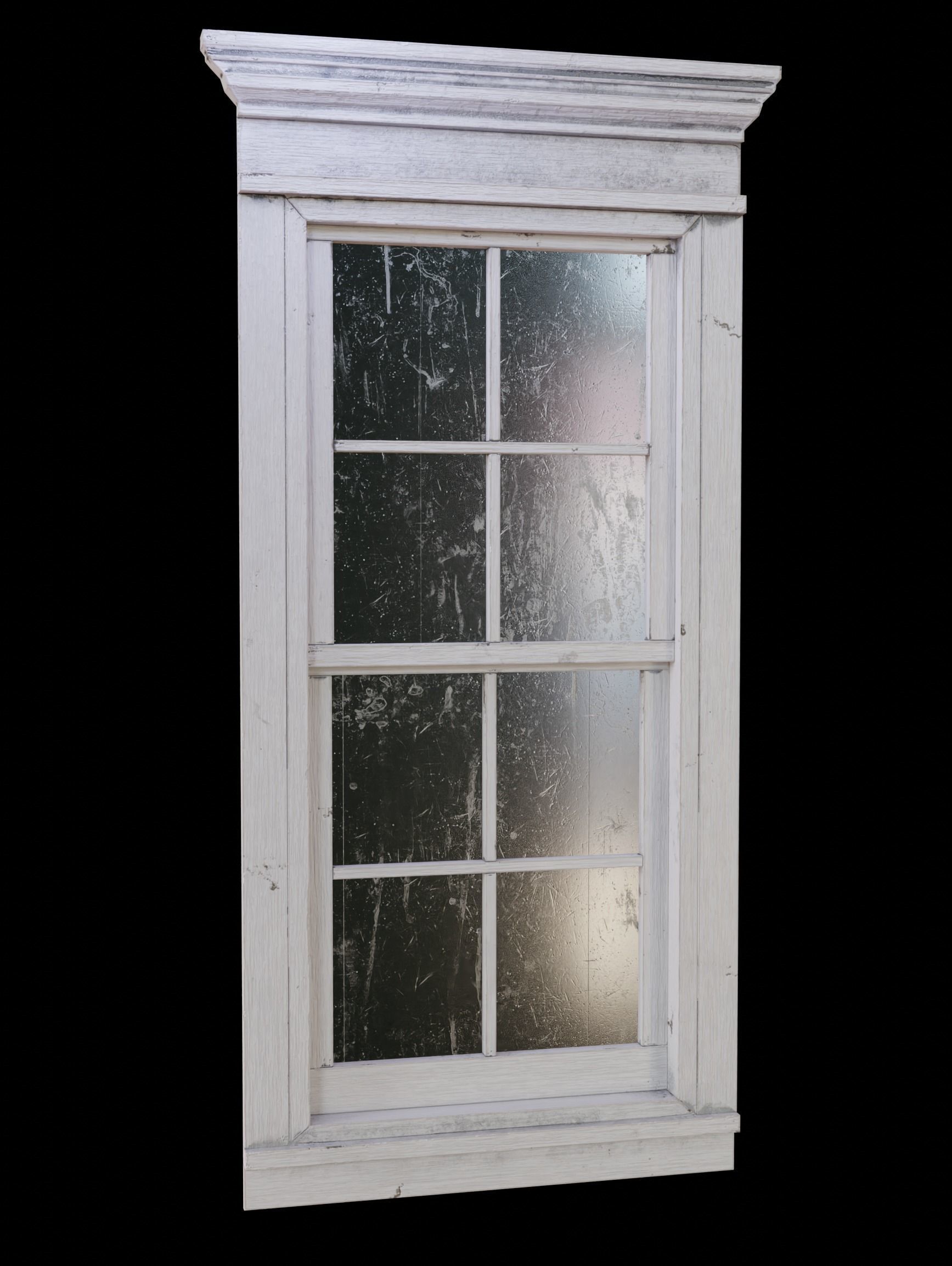 20 old windows pack Low-poly 3D model_42