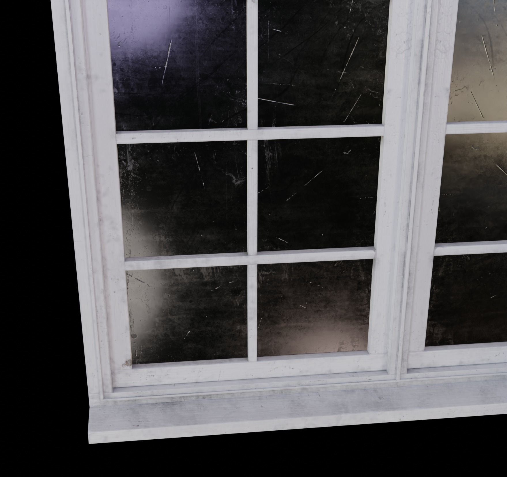 20 old windows pack Low-poly 3D model_39