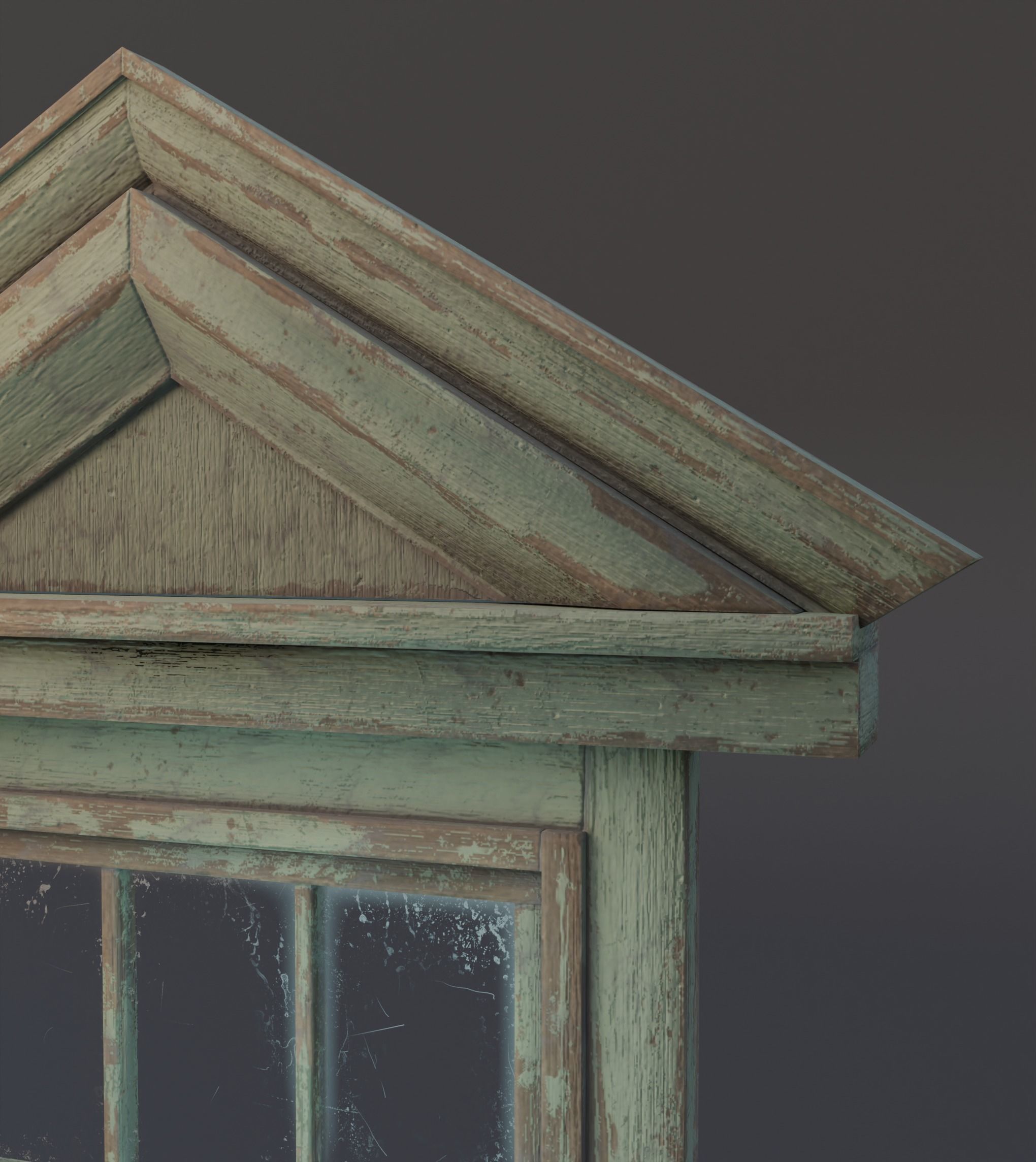 20 old windows pack Low-poly 3D model_13