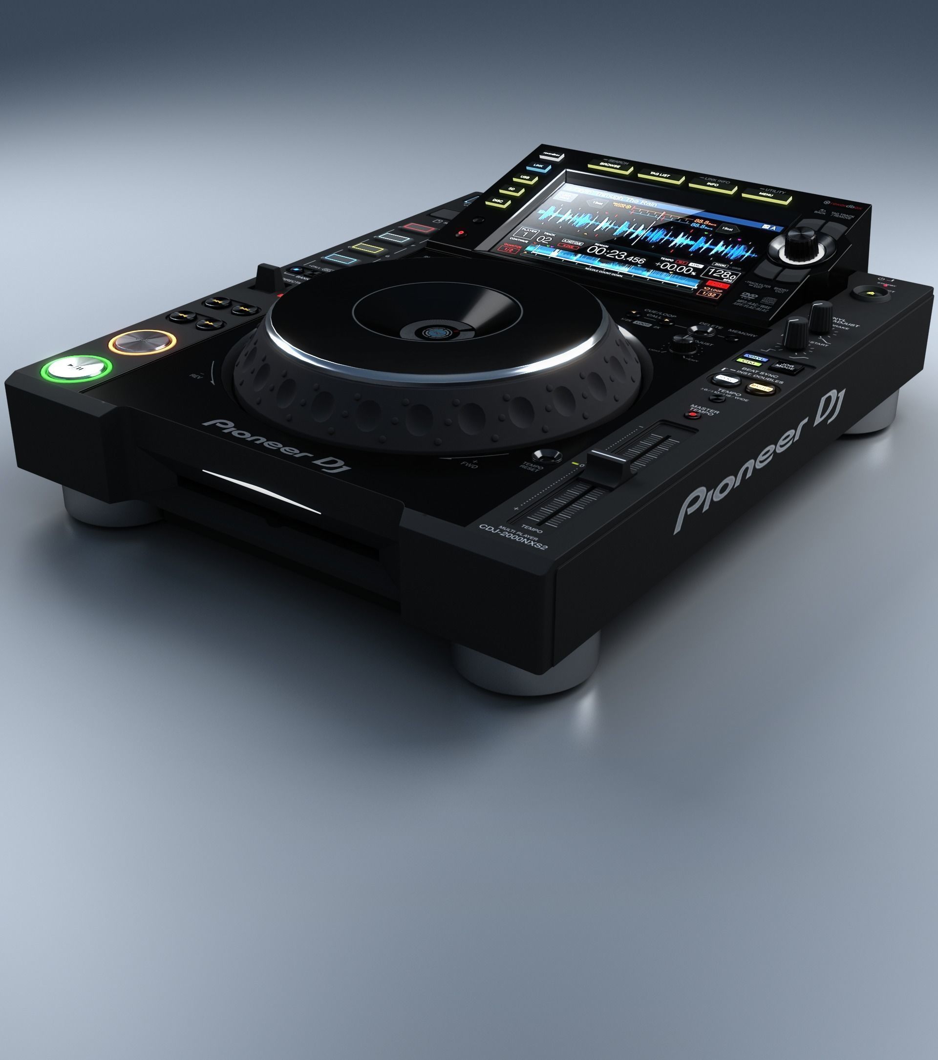 Pioneer DJ CDJ-2000NXS2  3D model_52