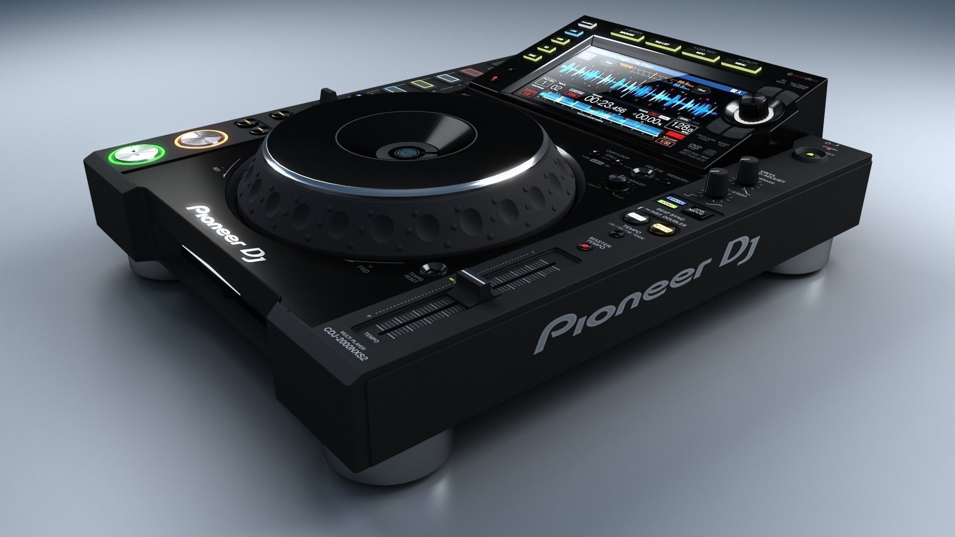 Pioneer DJ CDJ-2000NXS2  3D model_36