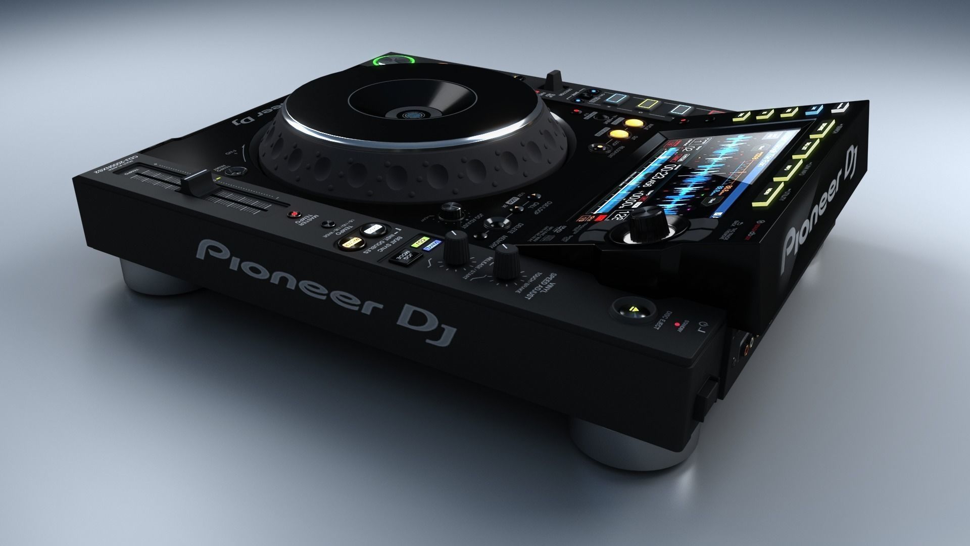 Pioneer DJ CDJ-2000NXS2  3D model_29