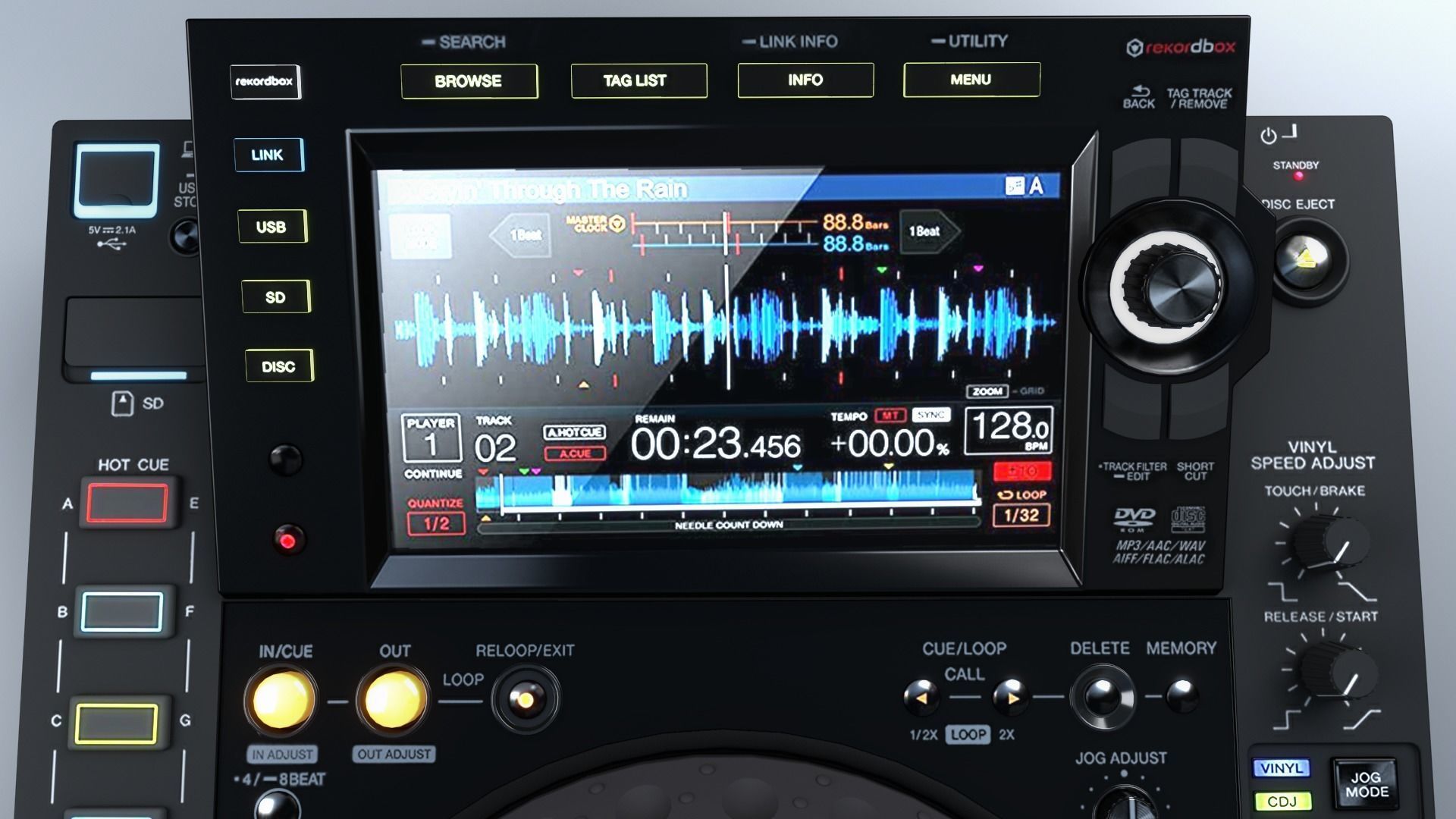 Pioneer DJ CDJ-2000NXS2  3D model_46