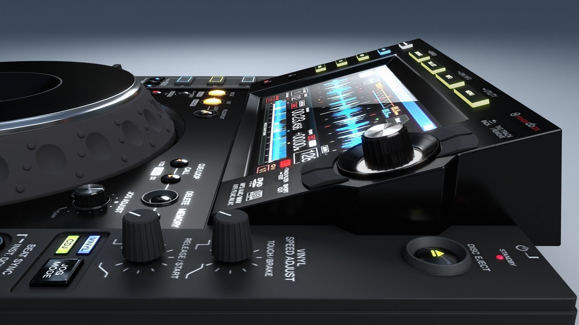 Pioneer DJ CDJ-2000NXS2  3D model_40