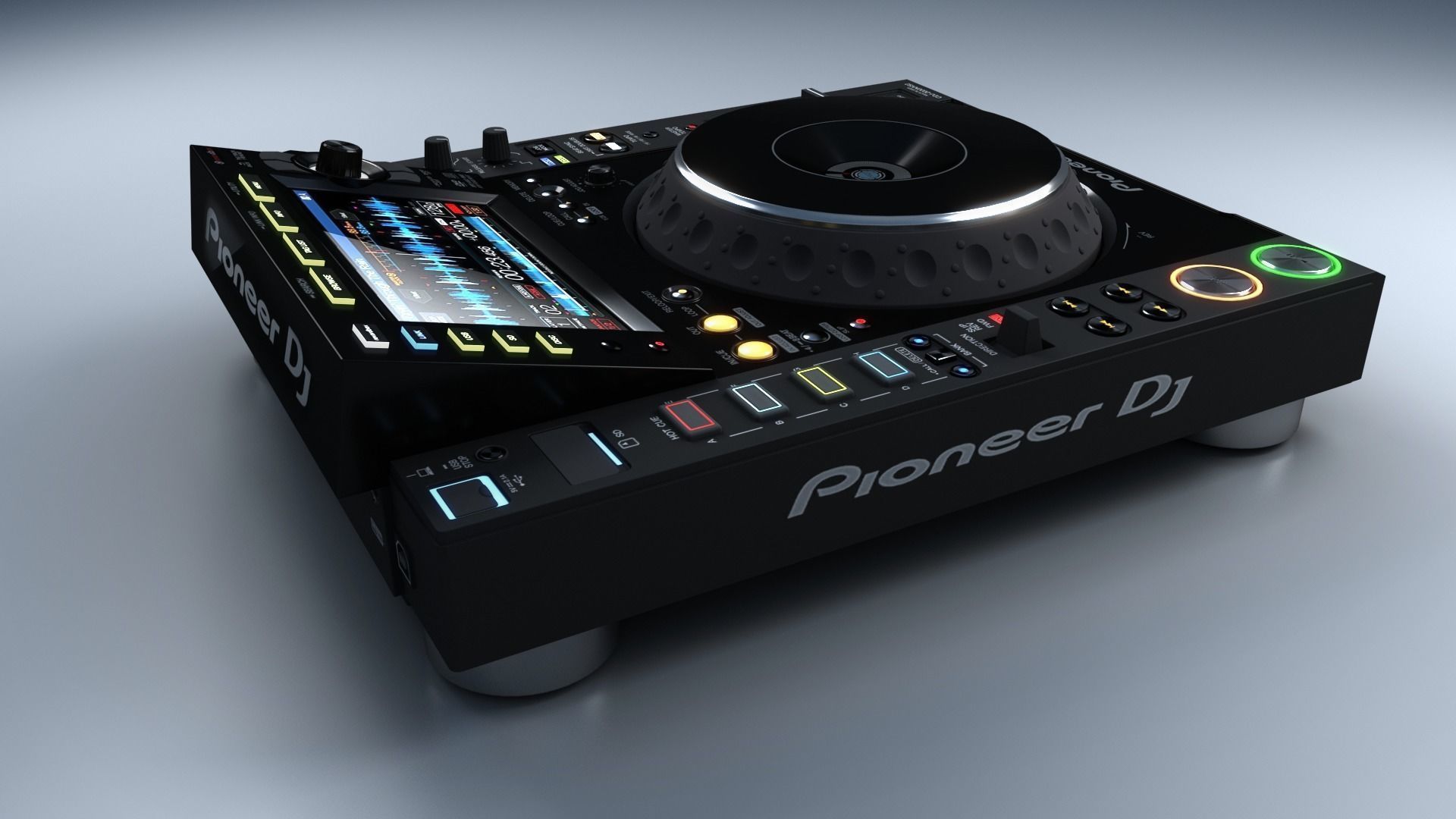 Pioneer DJ CDJ-2000NXS2  3D model_17