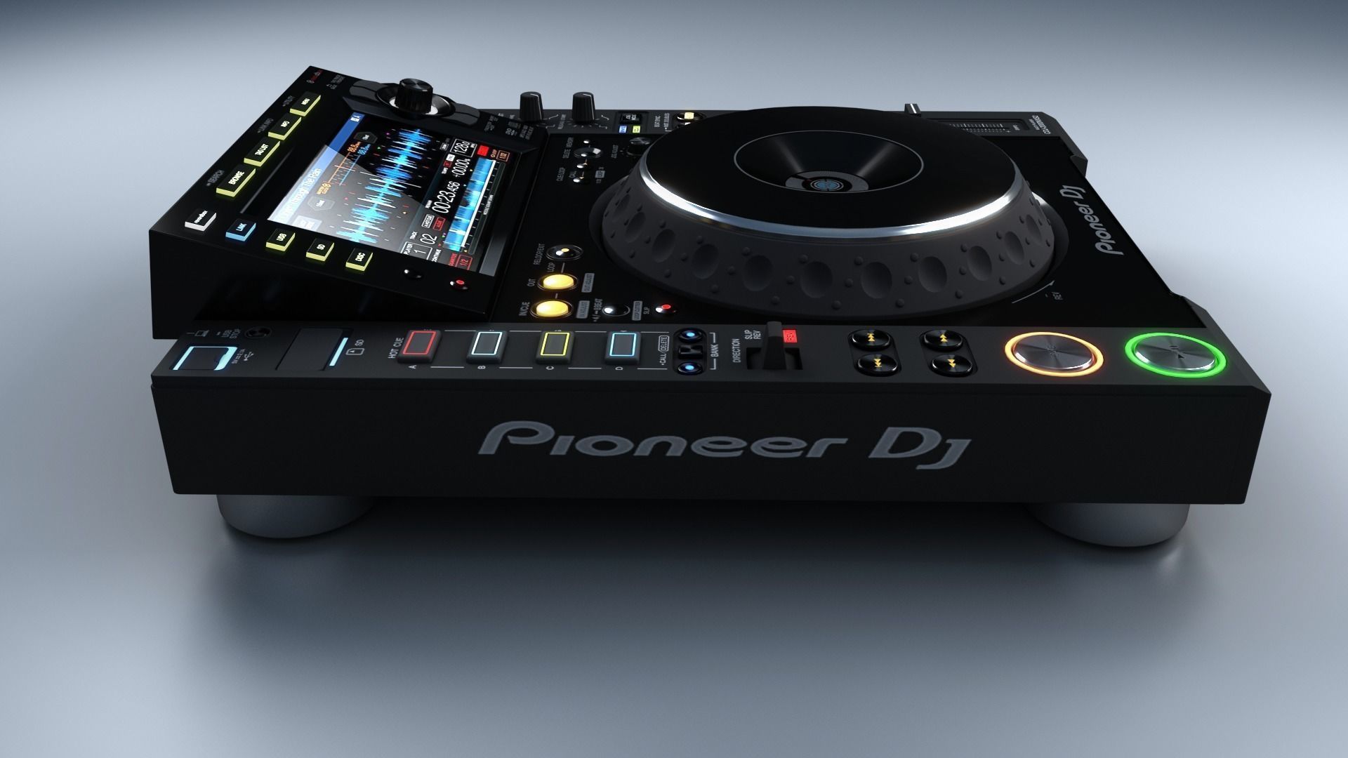 Pioneer DJ CDJ-2000NXS2  3D model_14