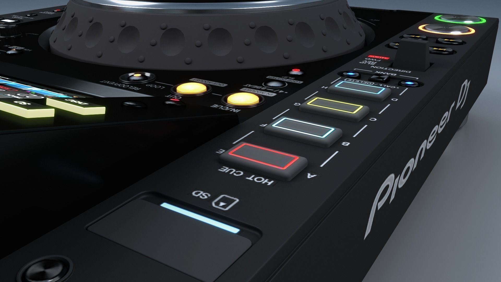 Pioneer DJ CDJ-2000NXS2  3D model_50
