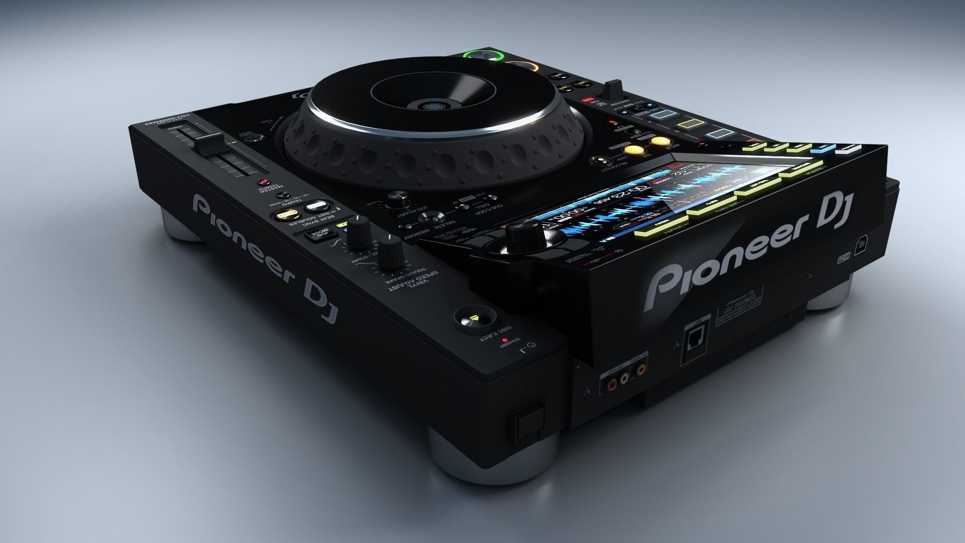 Pioneer DJ CDJ-2000NXS2  3D model_27