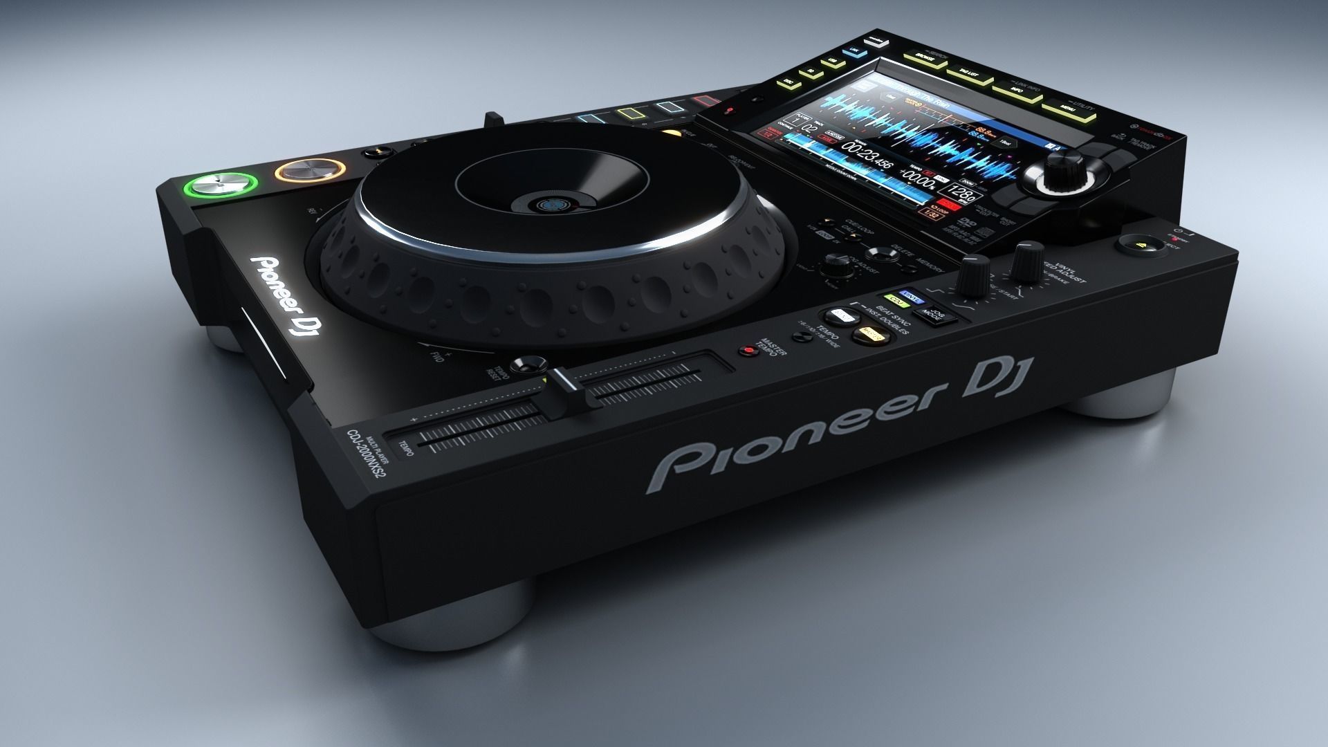 Pioneer DJ CDJ-2000NXS2  3D model_35