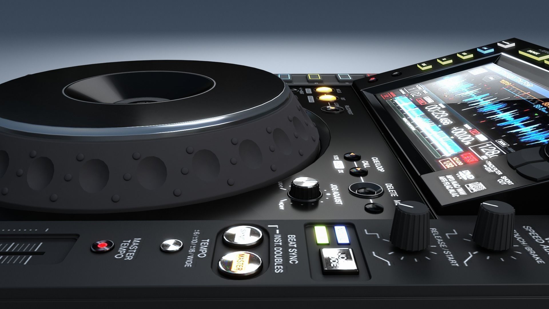 Pioneer DJ CDJ-2000NXS2  3D model_41