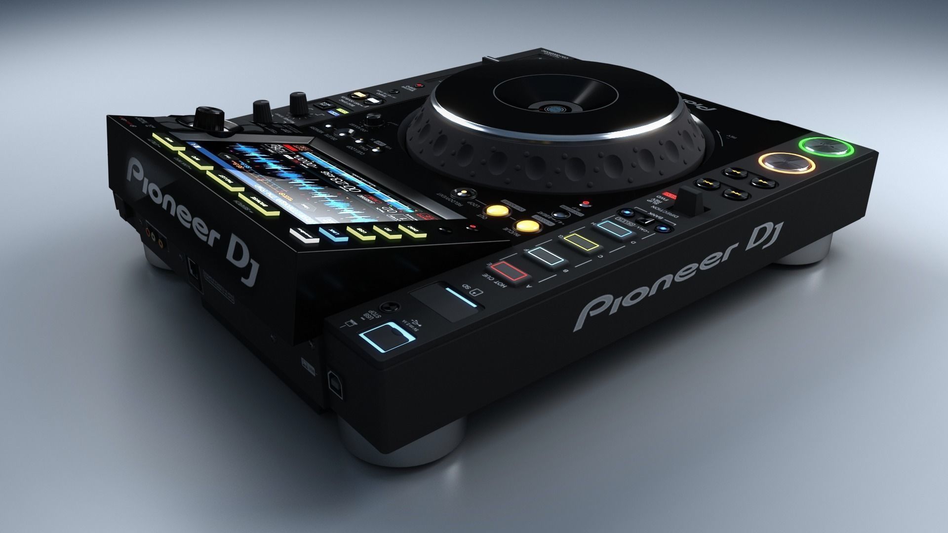 Pioneer DJ CDJ-2000NXS2  3D model_18
