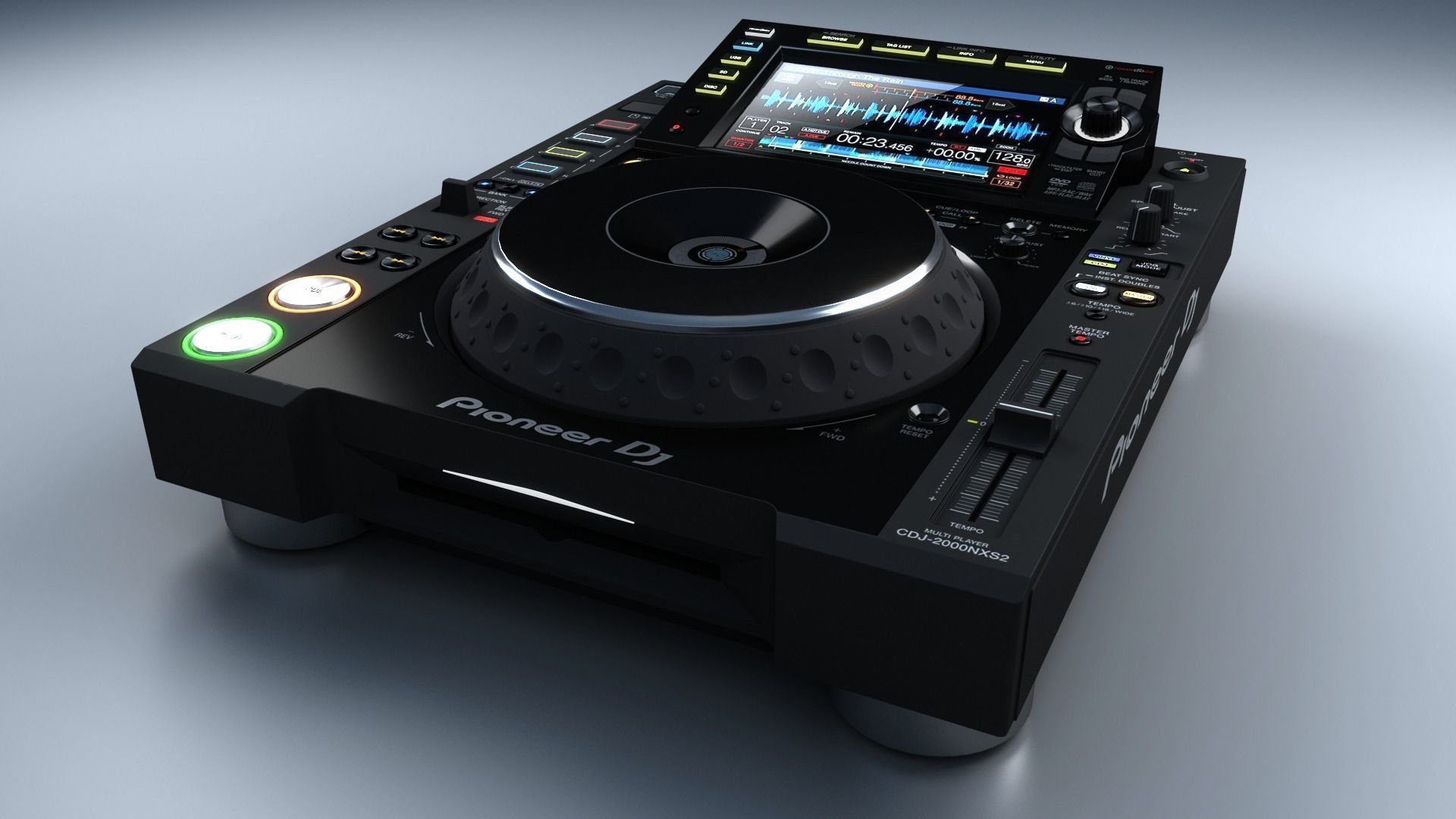 Pioneer DJ CDJ-2000NXS2  3D model_3