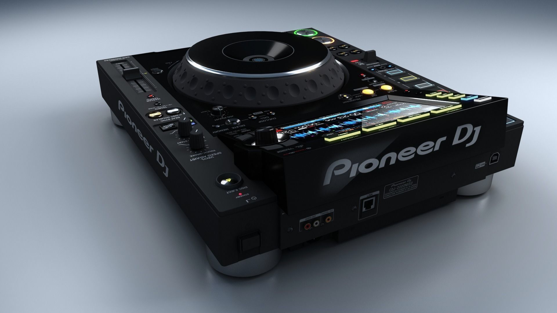 Pioneer DJ CDJ-2000NXS2  3D model_26