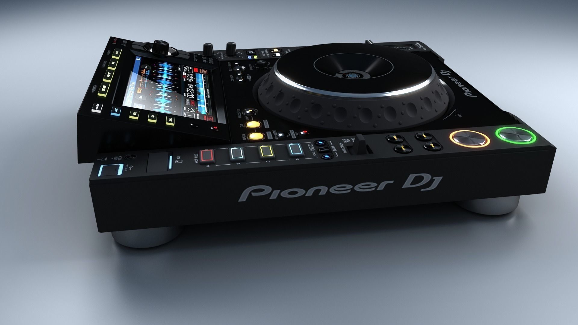 Pioneer DJ CDJ-2000NXS2  3D model_15