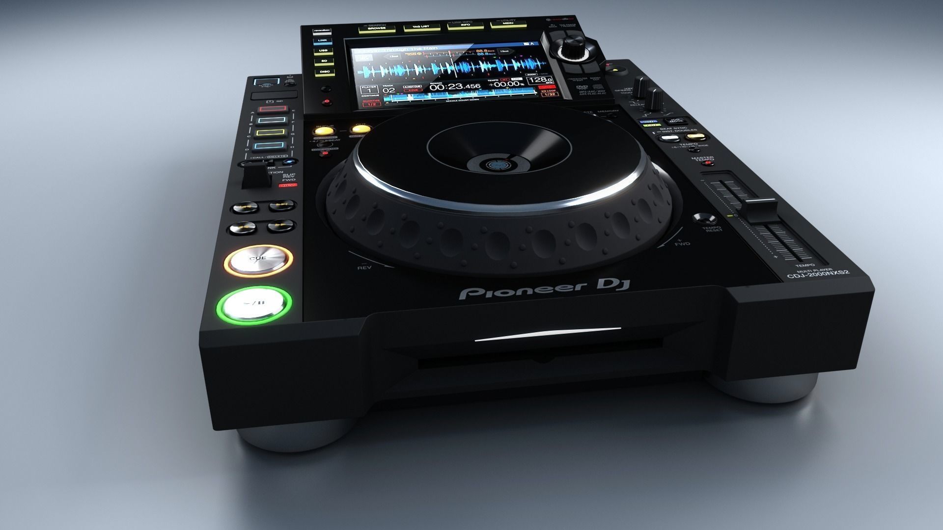 Pioneer DJ CDJ-2000NXS2  3D model_6