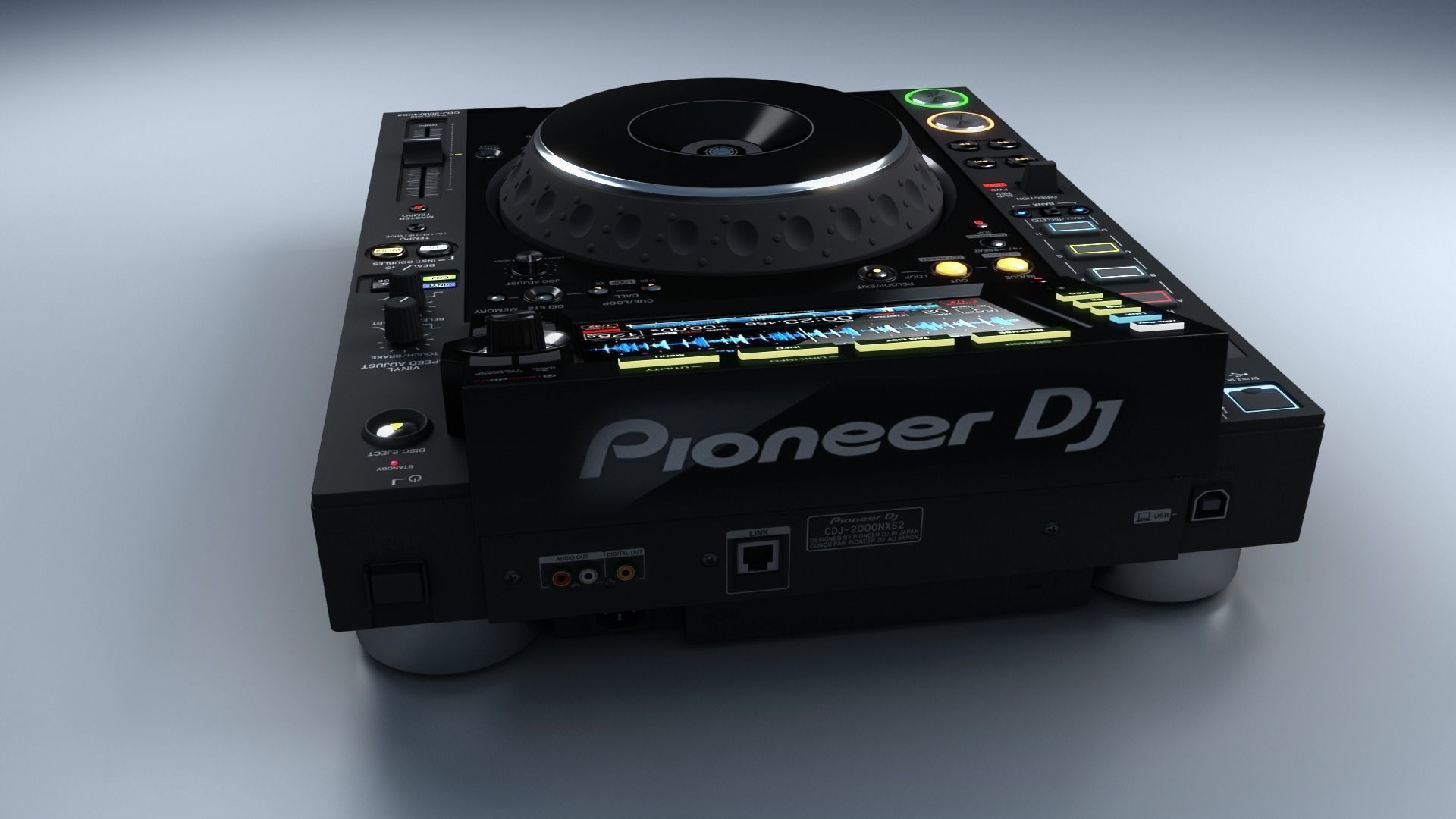 Pioneer DJ CDJ-2000NXS2  3D model_24