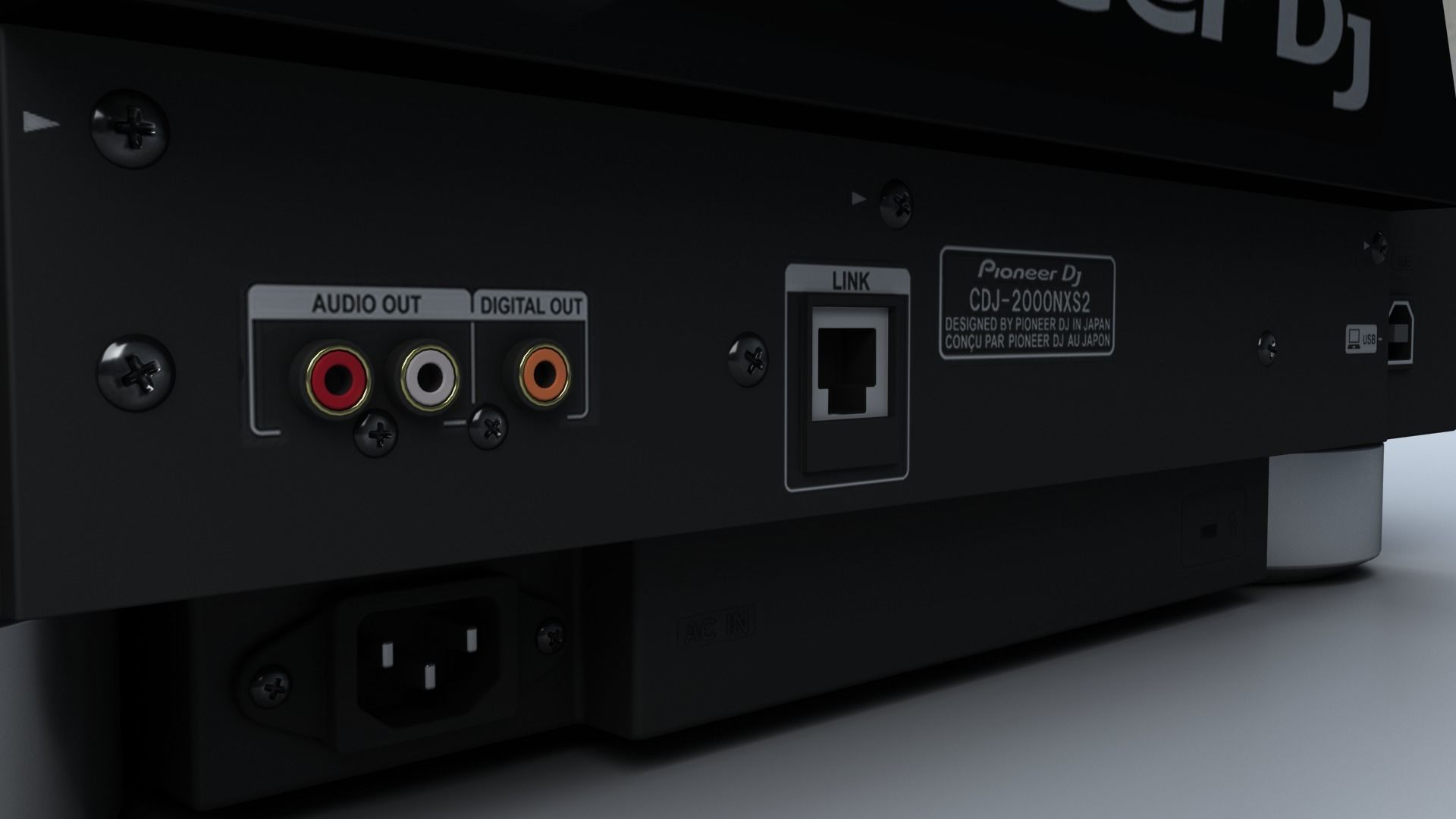 Pioneer DJ CDJ-2000NXS2  3D model_51