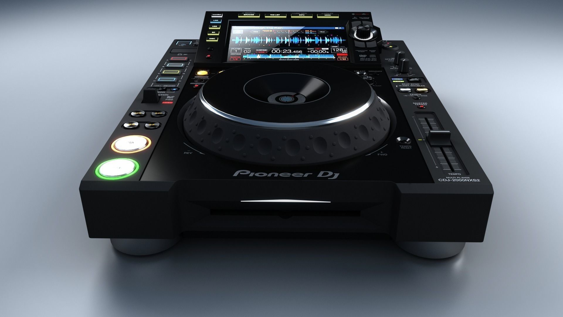 Pioneer DJ CDJ-2000NXS2  3D model_5