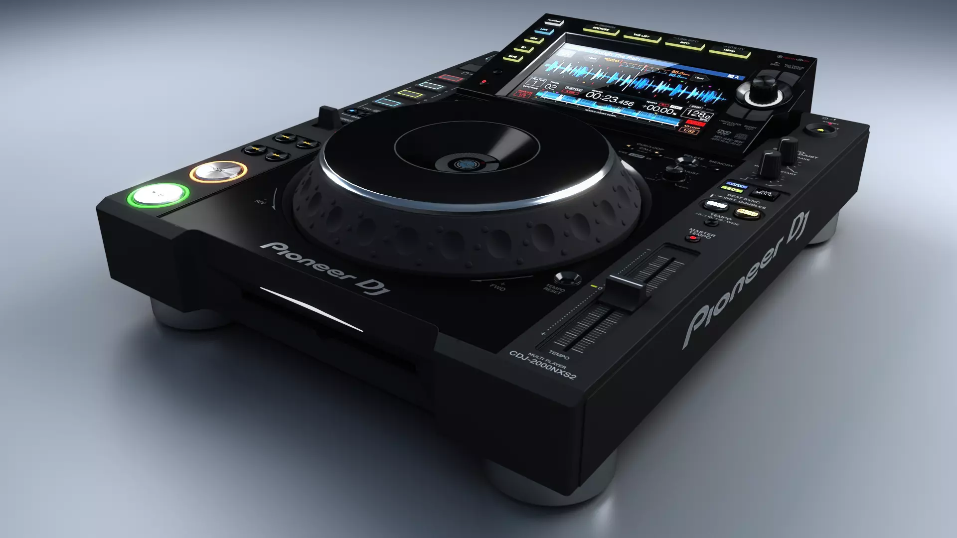 Pioneer DJ CDJ-2000NXS2  3D model_0