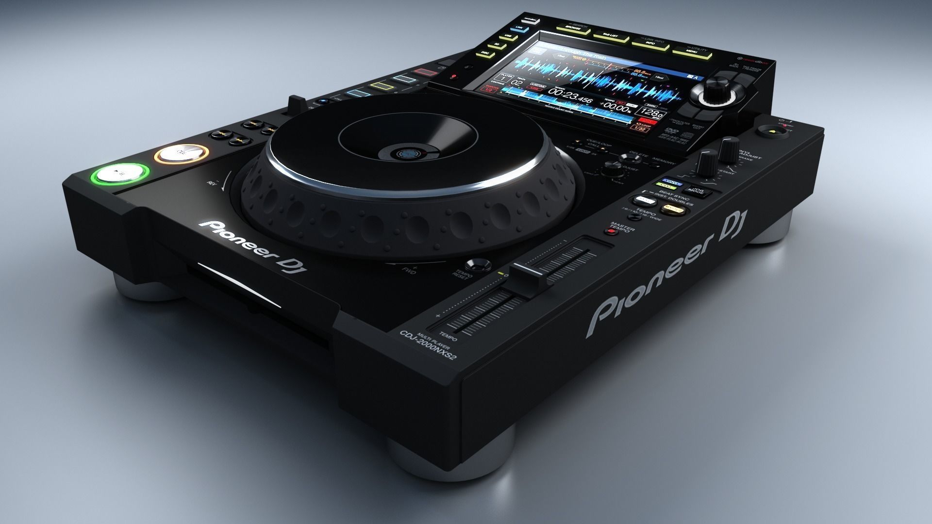 Pioneer DJ CDJ-2000NXS2  3D model_37