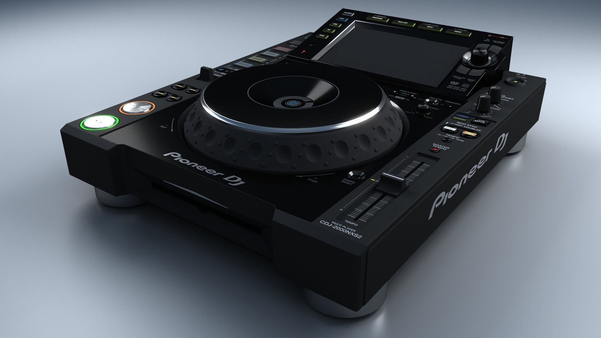 Pioneer DJ CDJ-2000NXS2  3D model_1