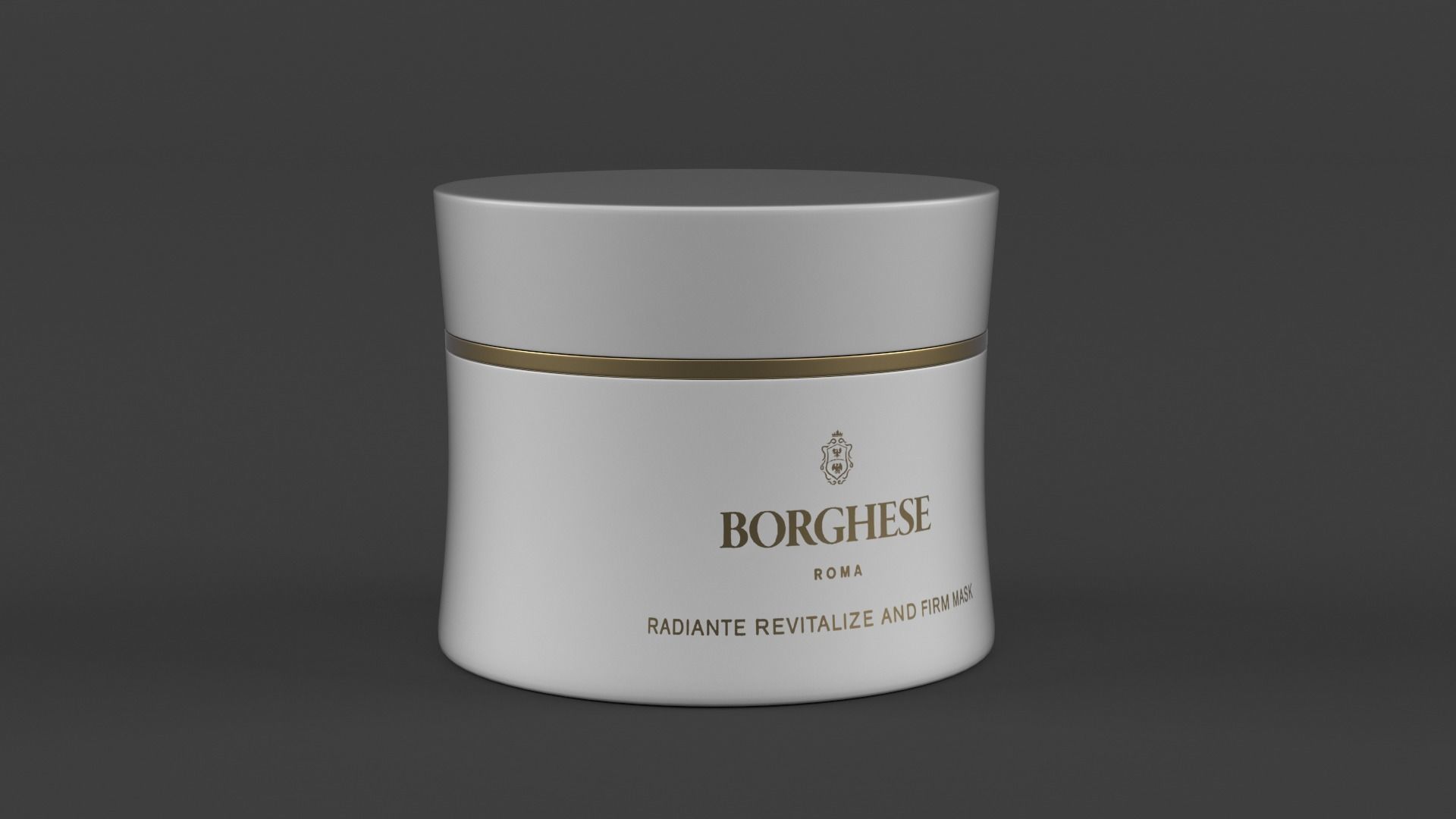 Borghese Crema Saponetta Creme Cleanser 3D model_4
