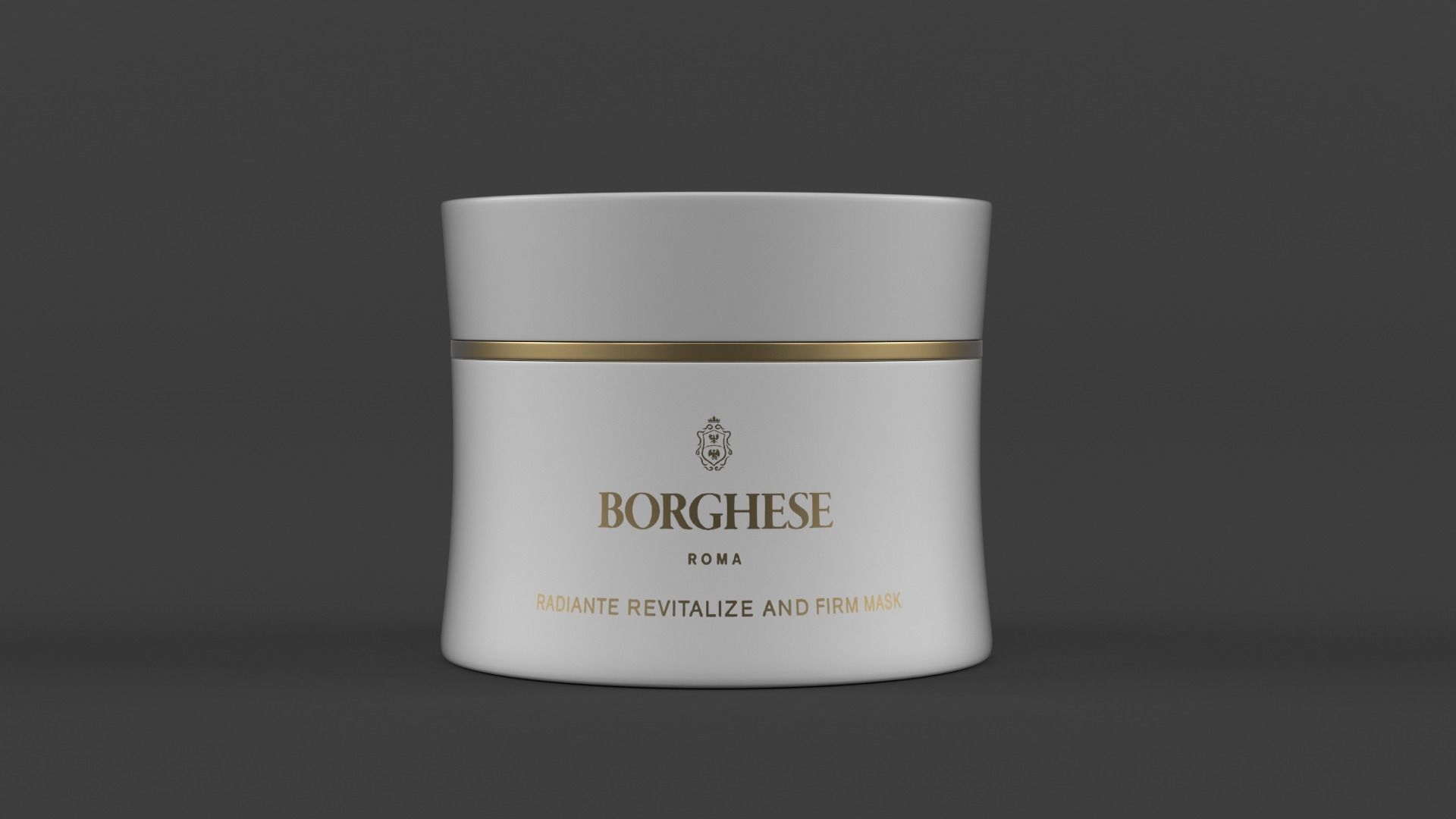 Borghese Crema Saponetta Creme Cleanser 3D model_3