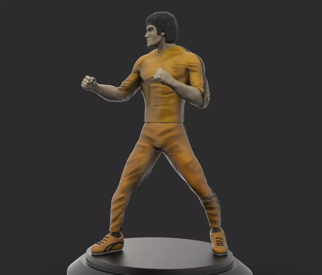 Bruce Lee Game Of Death 3D print model