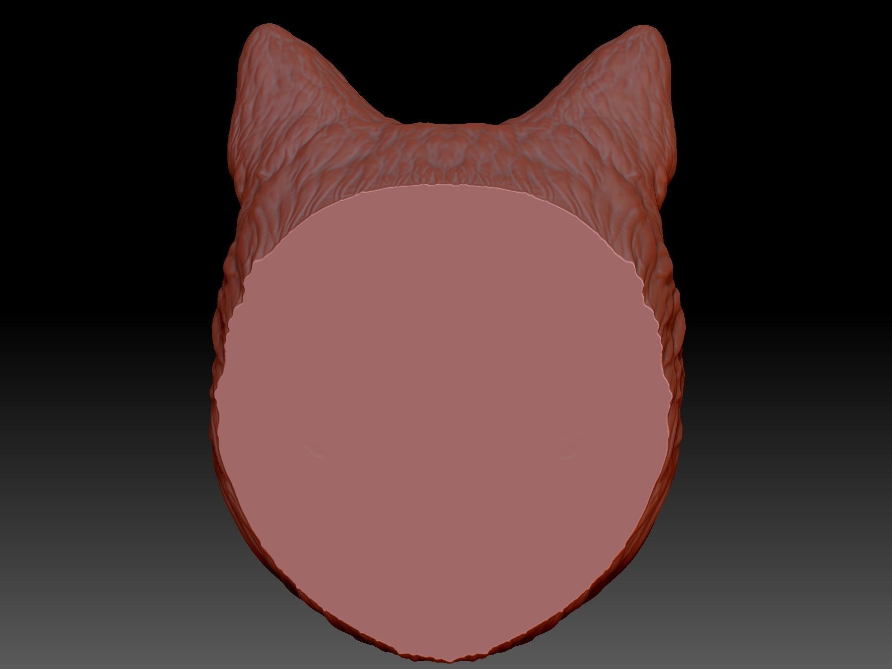 Fox Head 3D print model_2