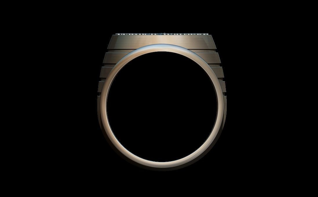 The Irishman ring 3D print model_4
