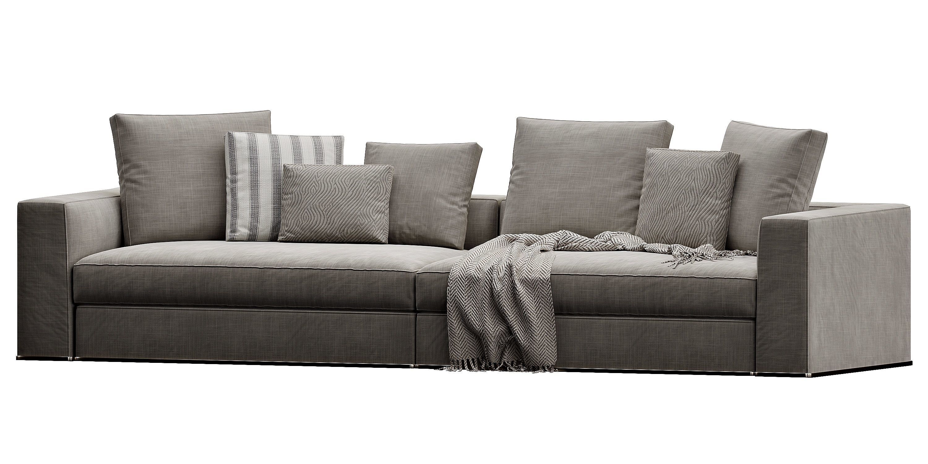 Powell Sofa 3D model_13