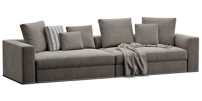 Powell Sofa 3D model 5