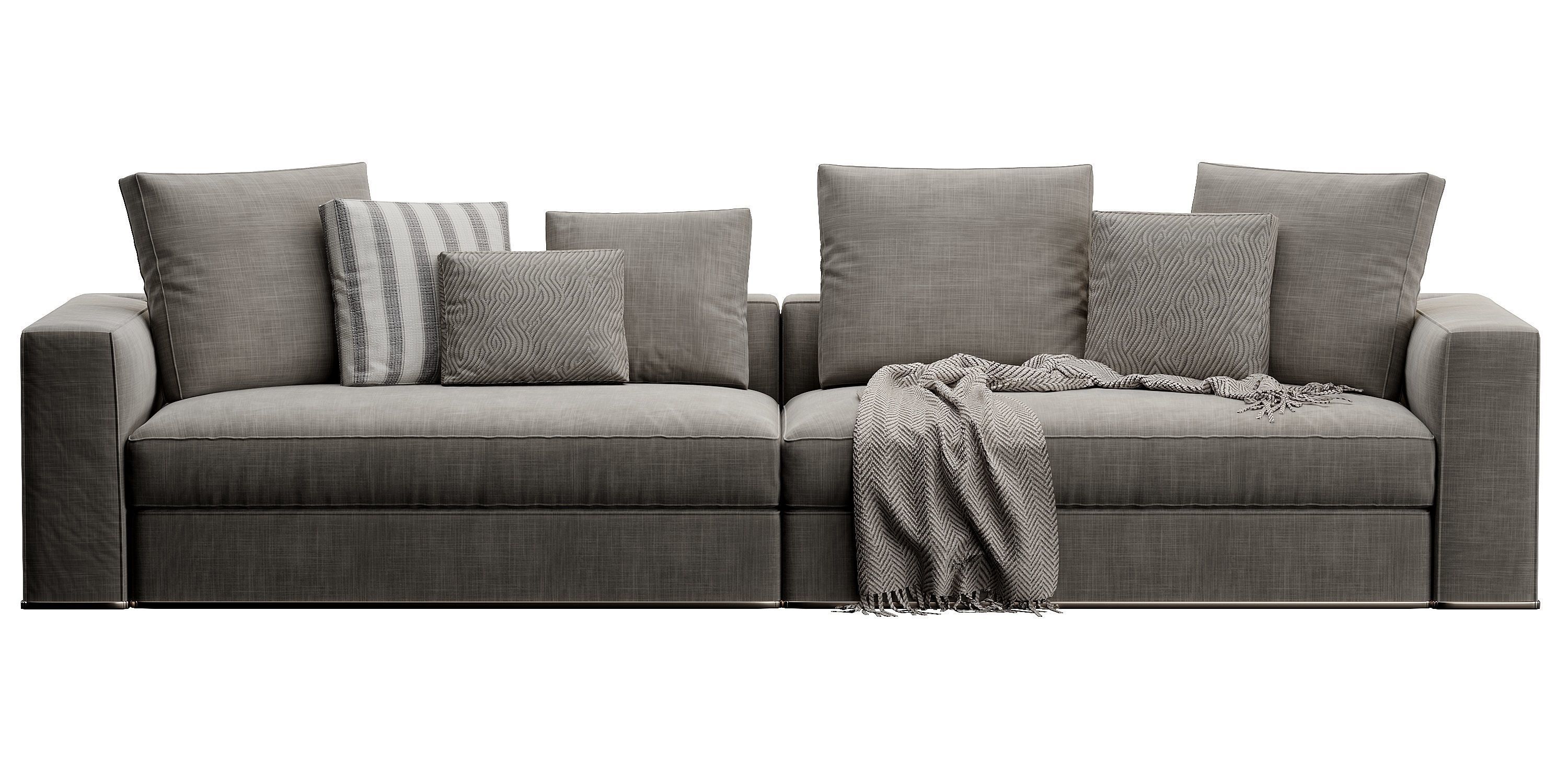 Powell Sofa 3D model_2