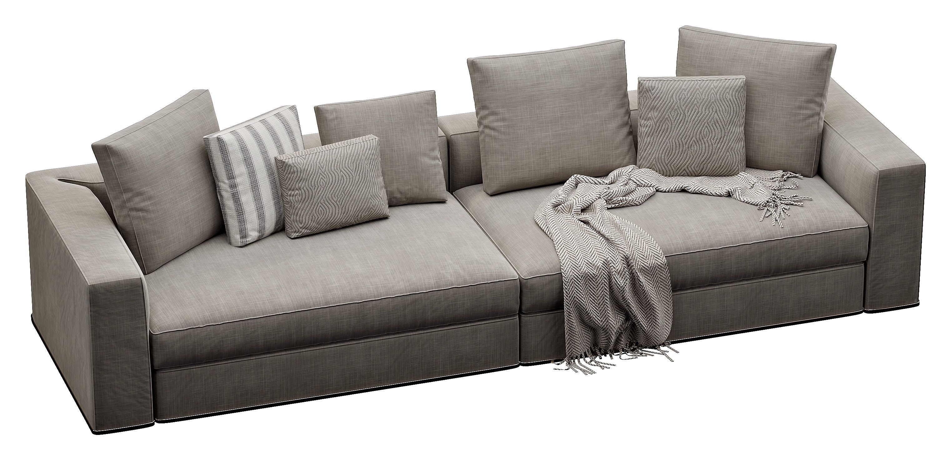 Powell Sofa 3D model_8