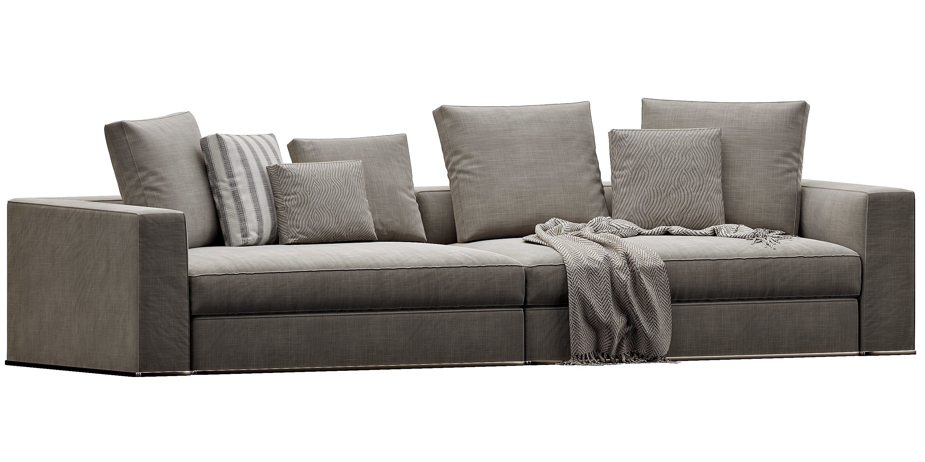 Powell Sofa 3D model_12