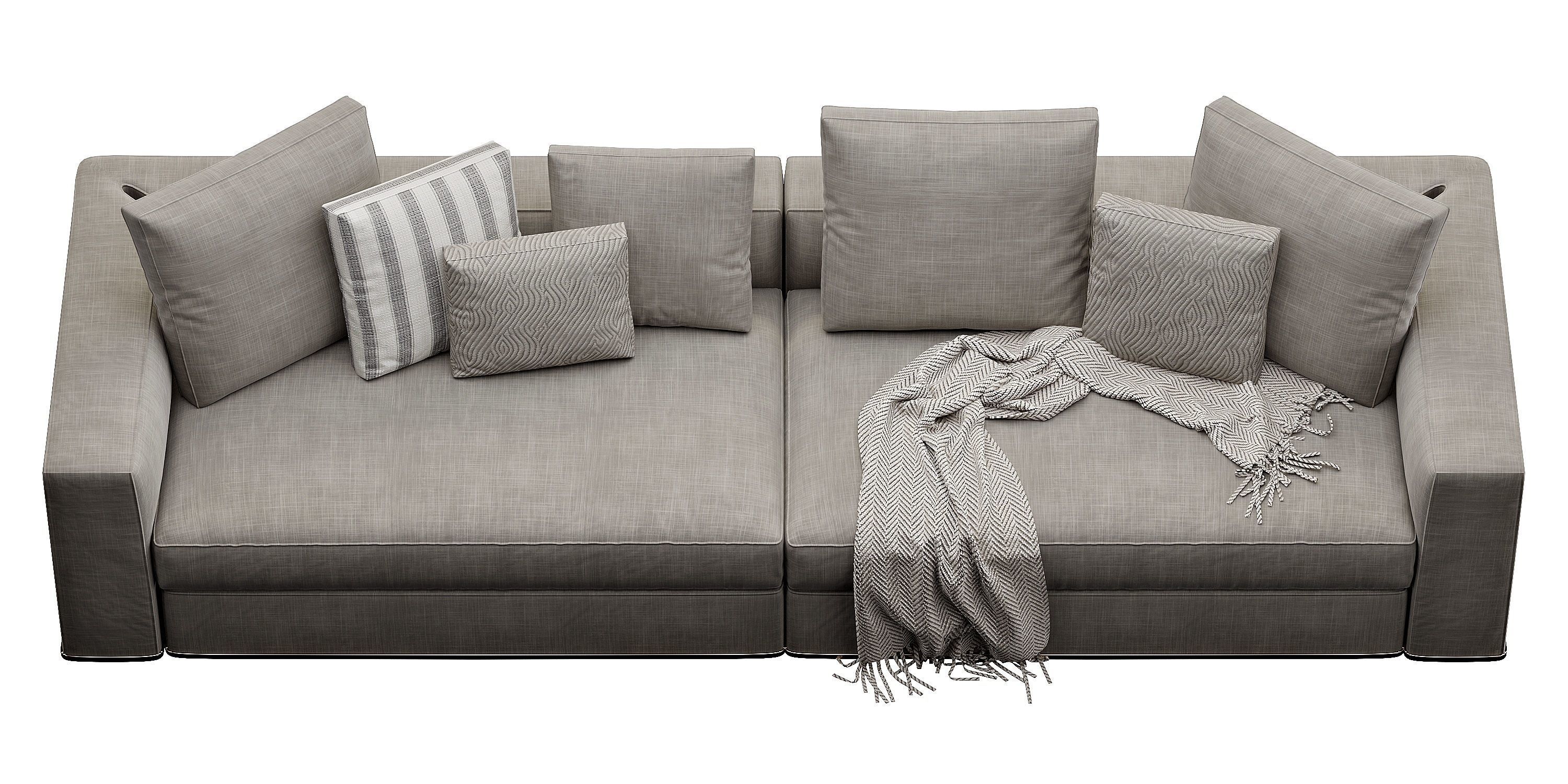 Powell Sofa 3D model_10