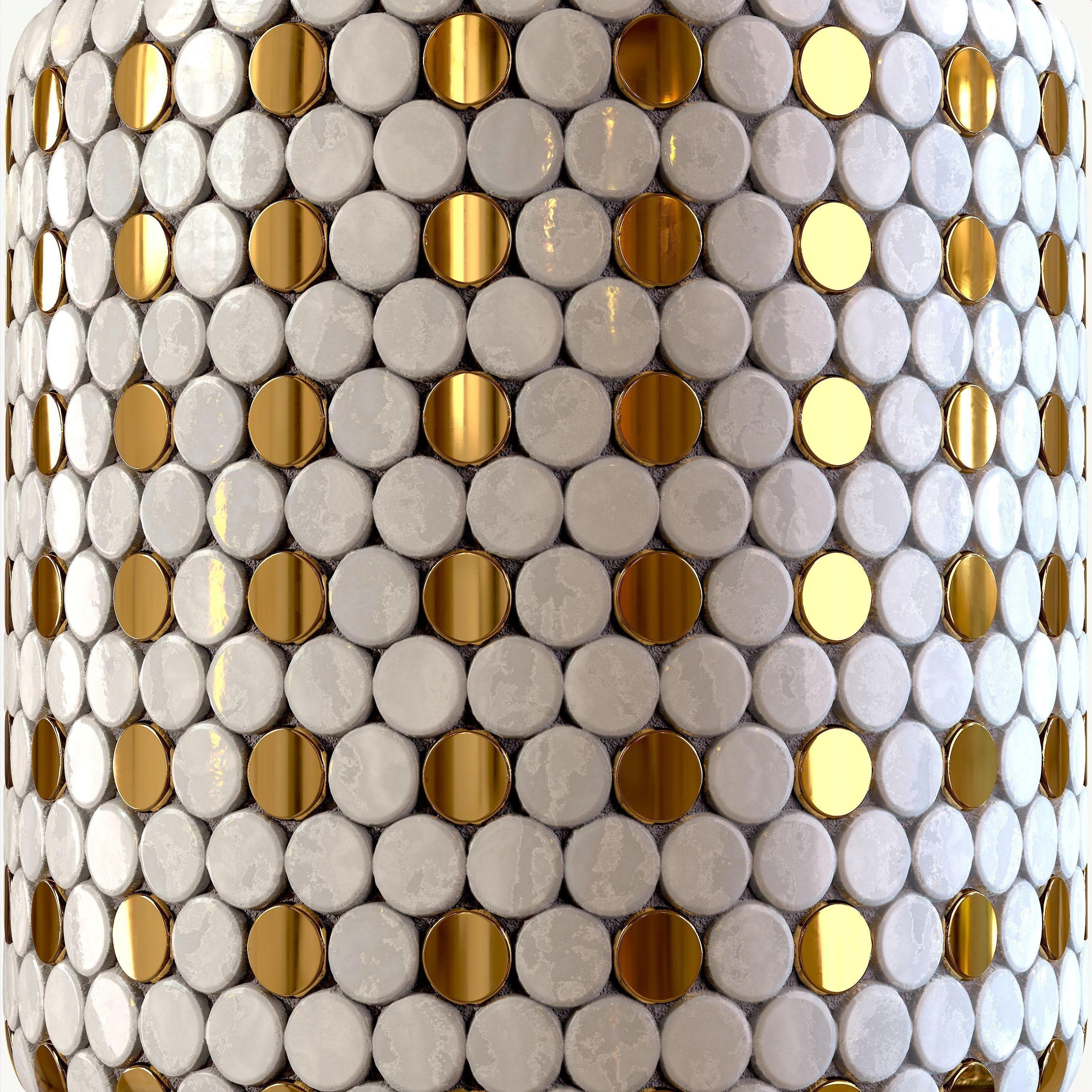 steel and marble tile PBR texture 005 Texture_5