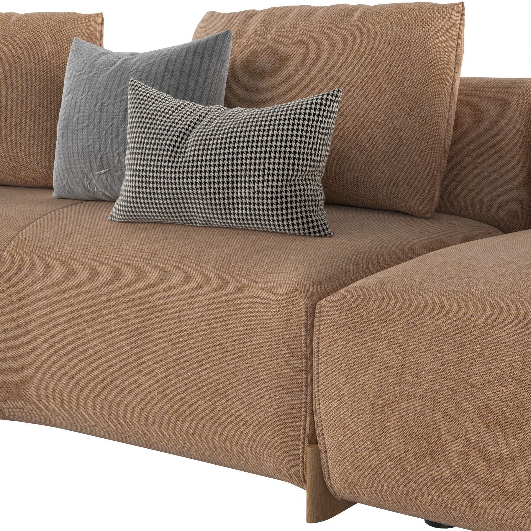 Sofa LXR29 Naila by Leolux Lx 3D model_6