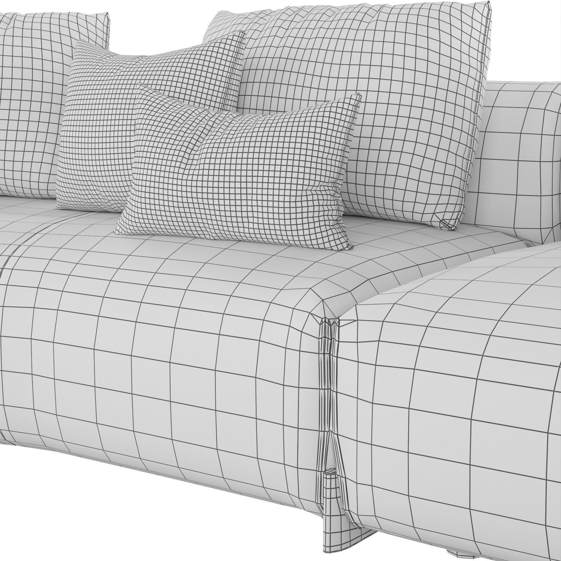 Sofa LXR29 Naila by Leolux Lx 3D model_5
