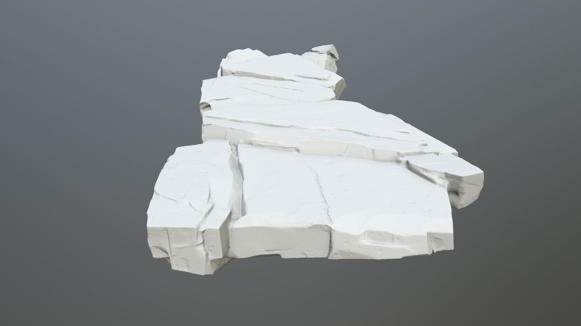 Rock 3 stl 3D print model_7