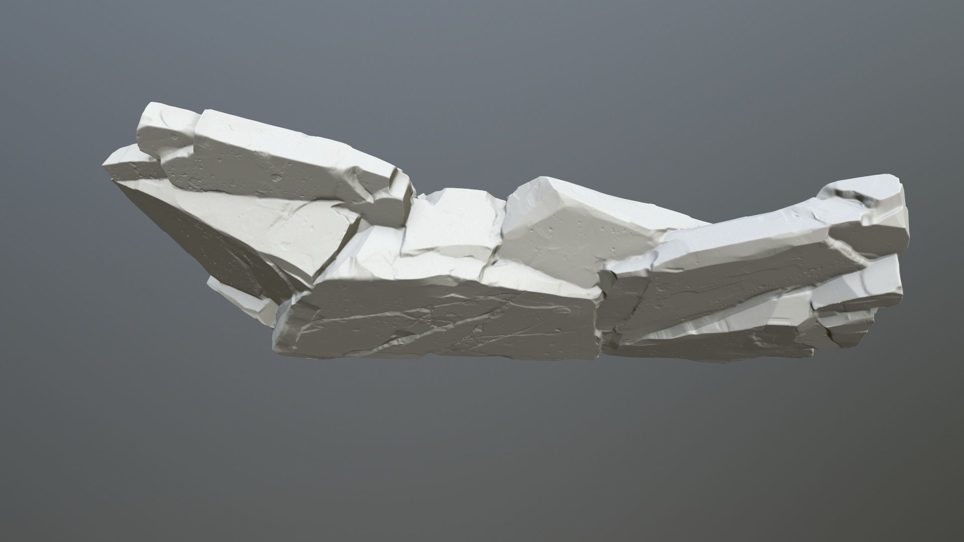 Rock 3 stl 3D print model_5