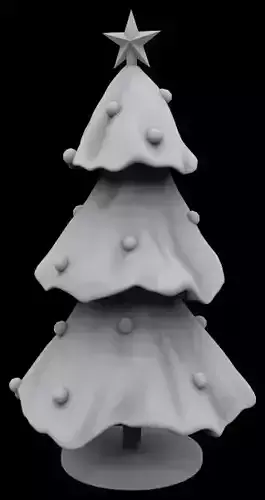Christmas tree 3D print model