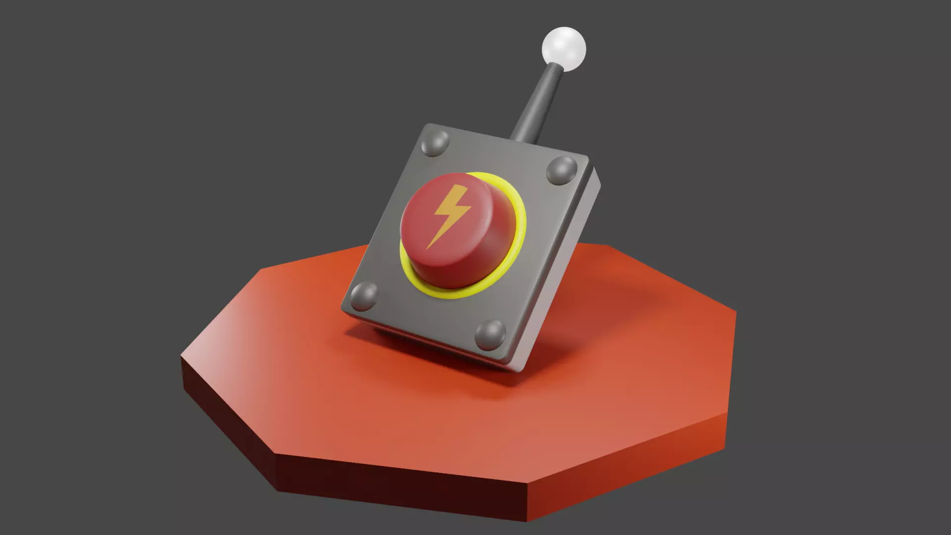 Simcity Vu Remote Low-poly 3D model