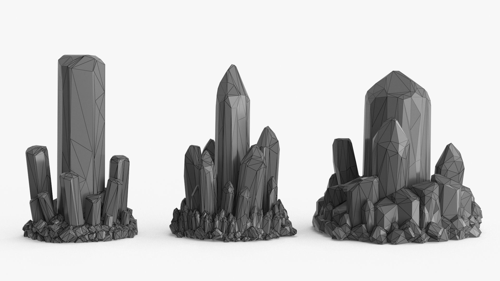 Crystal Color Big Collection 3D model_22