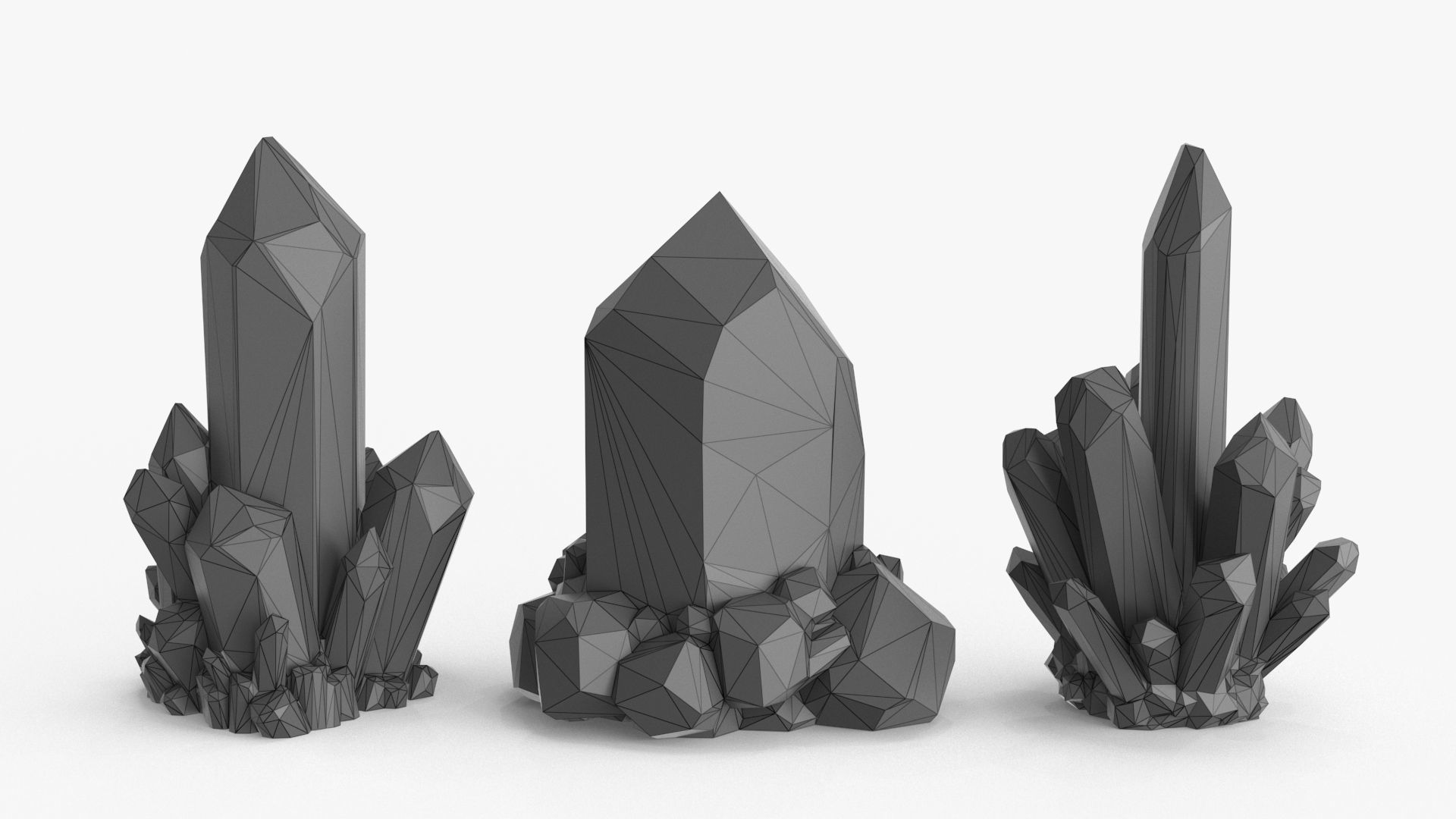 Crystal Color Big Collection 3D model_23