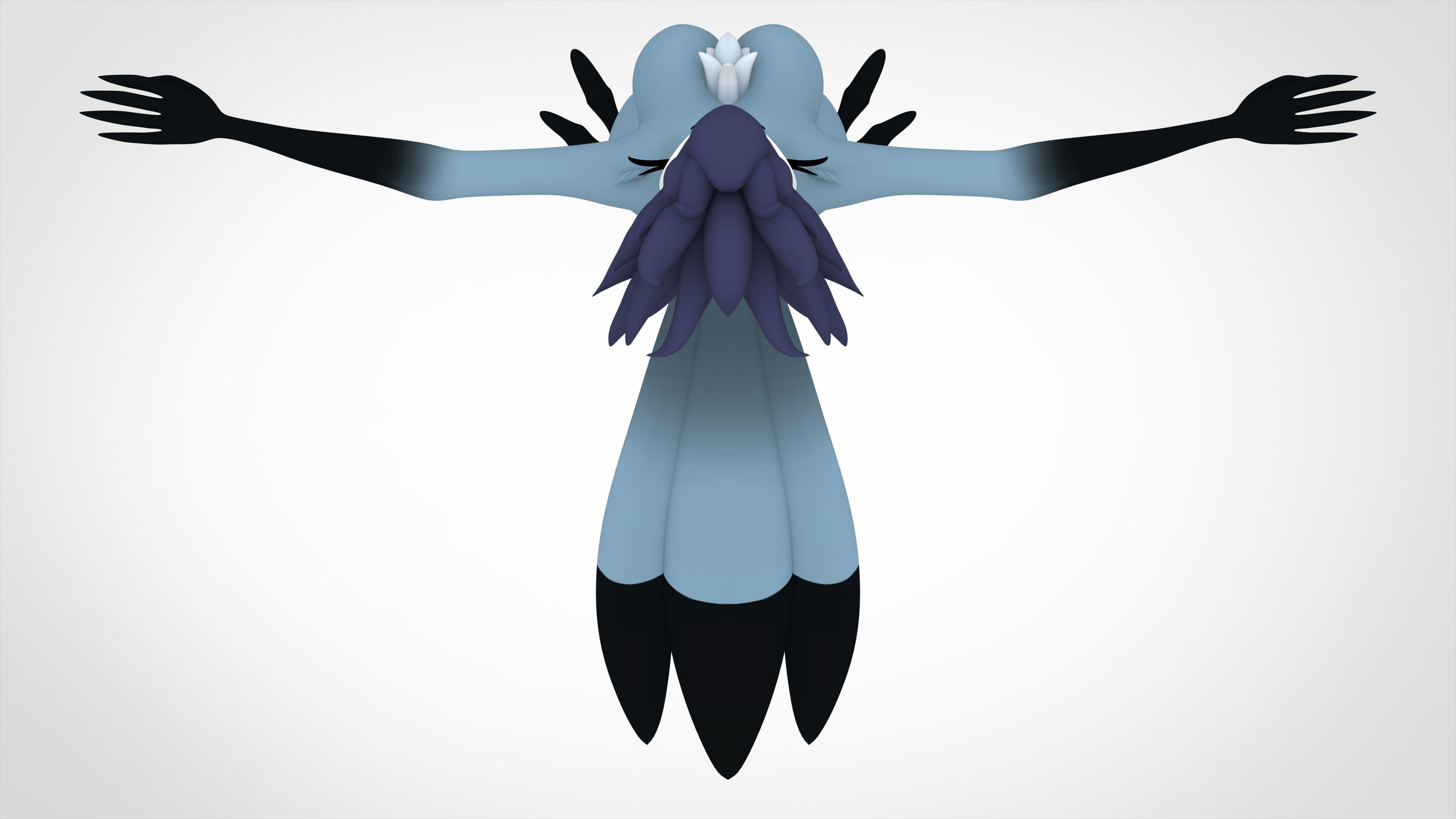 Fem Stolas 3D model_4