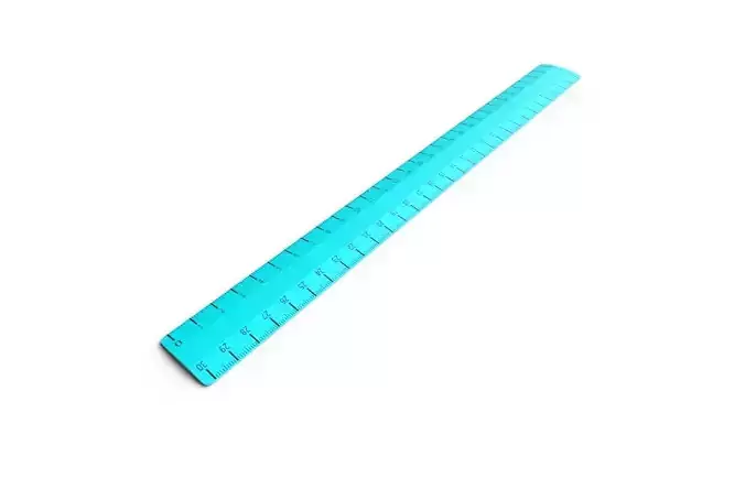 Plastic Ruler 01