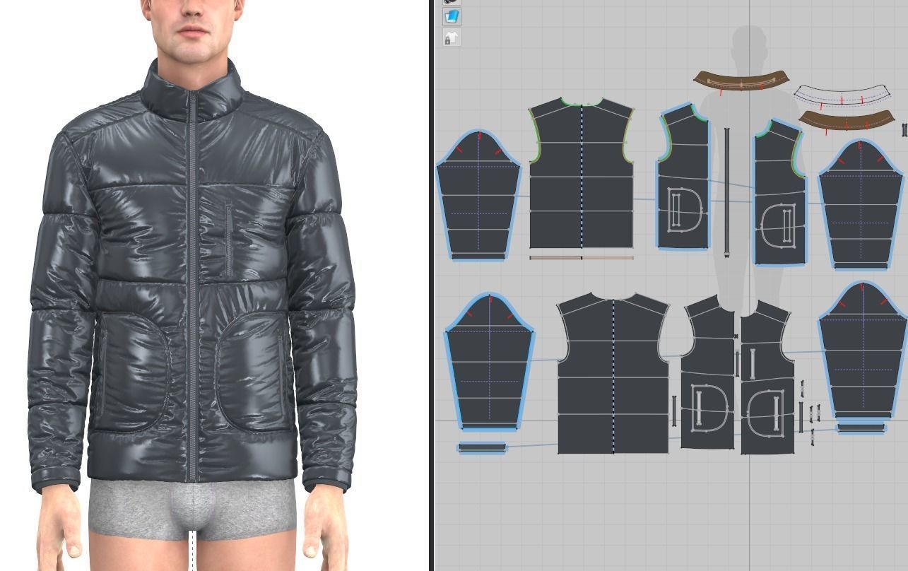 10 Mens Winter wear Collection obj fbx zprj _16